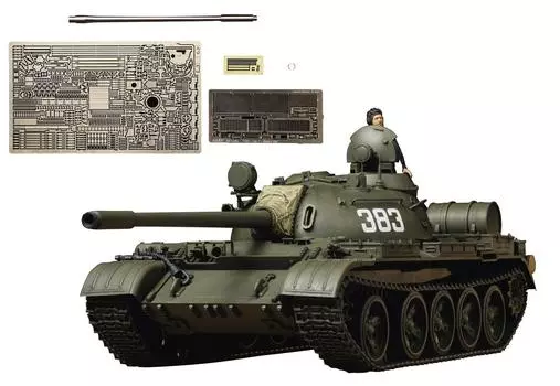 Tamiya Scale Limited Series 135 Soviet Tank T-55A (with Aber photo-etched partsmetal gun barrel) 25145