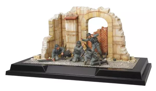 Tamiya Scale Limited Series Scene Set Немецкая минометная команда Французский фронт 1940 1/35 № 1