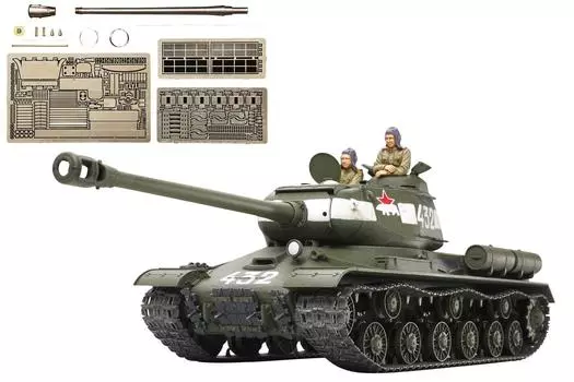 Tamiya Scale Limited Series Soviet Heavy Tank 1944 Model ChKZ Aber gun 25146 1/35 JS-2 (with photo-etched parts/metal barrel)