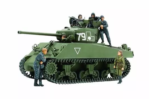 Tamiya Scale Limited Series Советский танк M4A2 W Sherman 6 25105 1/35 (76) (с цифрами)