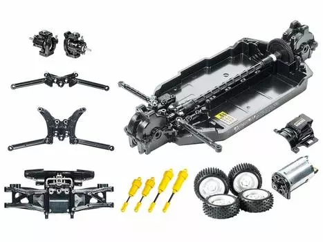 Tamiya Semi Assemble Series No.7 Semi Assemble First Try RC Kit TT-02B Chassis (with Neo Scorcher Body) Off-Road 57987