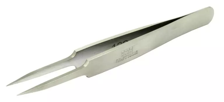 Tamiya Серия Craft Tool Precision Tweezers Прямой тип Пластиковая модель инструмента 74048 № 48