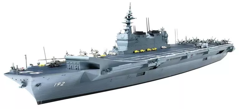 Tamiya Специальный проектный продукт 1700 масштаб авианосец DDV192 Ибуки пластиковая модель 25413