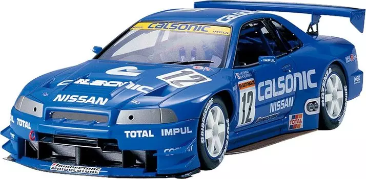 Tamiya Sports Car Series Calsonic Skyline R34 Пластиковая модель 24219 1/24 № 219 GT-R