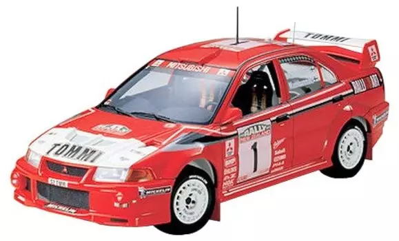 Tamiya Sports Car Series Mitsubishi Lancer Evolution VI WRC Пластиковая модель 24220 1/24 № 220