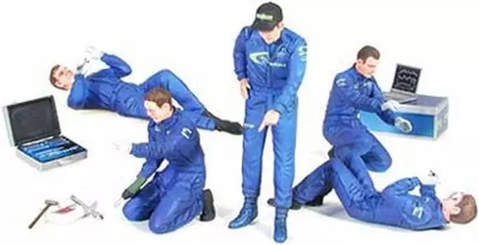 Tamiya Sports Car Series Rally Mechanic Set Пластиковая модель 24266 1/24 № 266