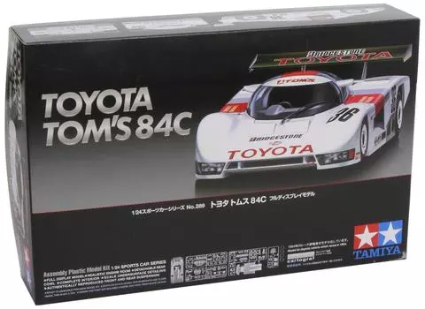 Tamiya Sports Car Series Toyota 84C Пластиковая модель 24289 1/24 № 289 Tom s