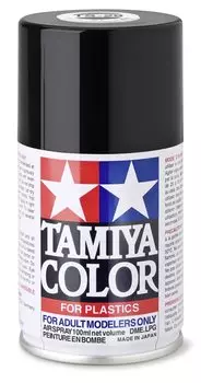 Tamiya Spray Black 85029 No.29 TS-29 Semi-gloss