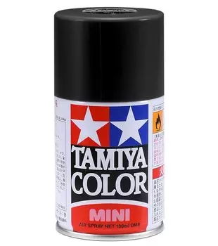 TAMIYA Spray Matte Black Model Paint 85006 TS-6