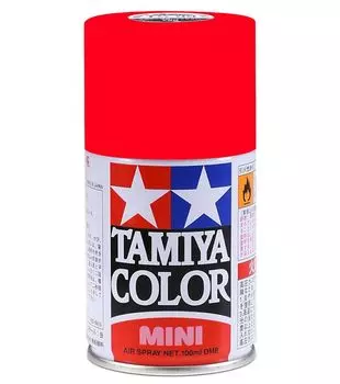 TAMIYA Спрей флуоресцентная красная модельная краска 85036 TS-36