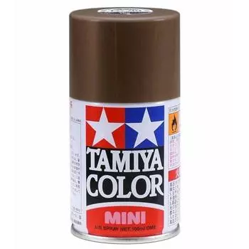 TAMIYA Спрей TS-62 НАТО коричневая модельная краска 85062