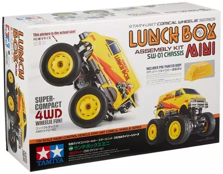 Tamiya Star Unit Comical Wheelie Series No.9 RC Lunch Box Mini (SW-01 Chassis) 57409