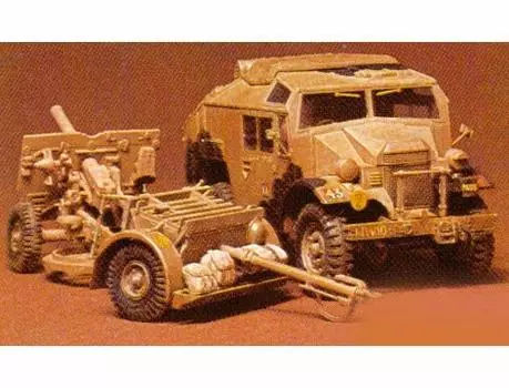 Tamiya UK 25lb Gun Quad TAM35044 Пластиковая модель 1/35 и Броня/Военные 1/35