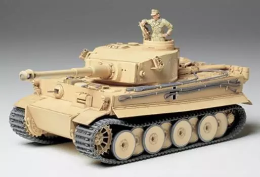 TAMIYA Военная миниатюра Серия Tiger I Очень ранний тип 1/35