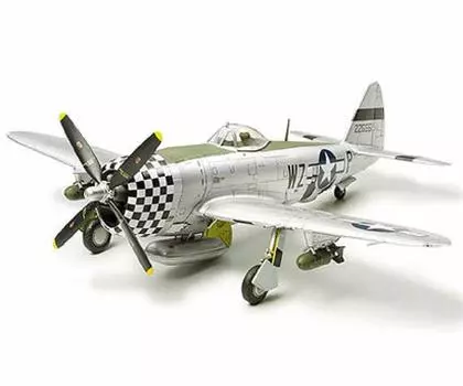 Tamiya Warbird Collection US Air Force Republic Thunderbolt Bubble Top Plastic Model 60770 1/72 No.70 P-47D