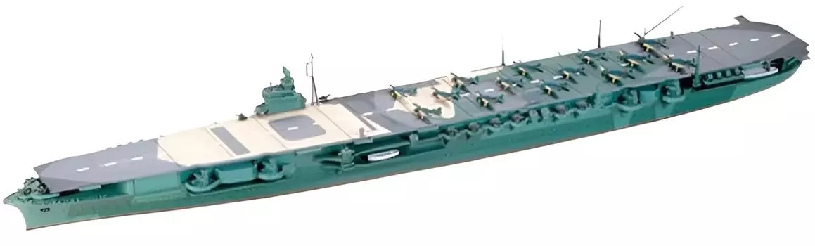 Tamiya Waterline Series Japanese Navy Aircraft Carrier Zuikaku Plastic Model 31214 1/700 No.214