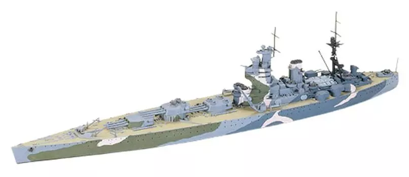 Tamiya Waterline Series Royal Navy Battleship Nelson Plastic Model 77504 1/700 No.602