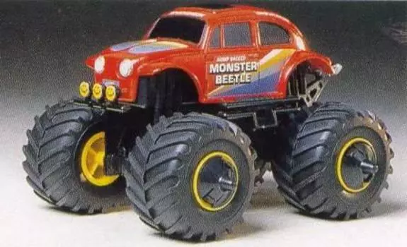 Tamiya Wild Mini 4WD Monster Beetle 17001 1/32 № 1 младший.