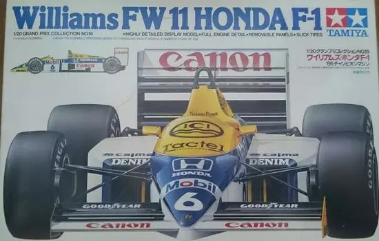 Tamiya Williams FW11 Honda 1/20 F-1 [Игрушки и хобби]
