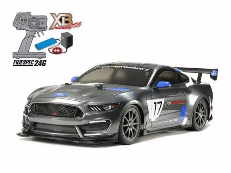 Tamiya XB Series Ford Mustang GT4 Painted complete model with radio 57918 1/10 No.118 (TT-02 chassis)