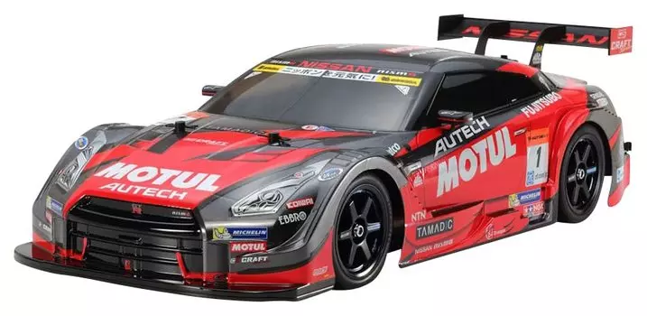 TAMIYA XB Series XB MOTUL AUTECH Окрашенная полная модель с радио 57892 1/10 № 192 GT-R (Шасси ТТ-02)