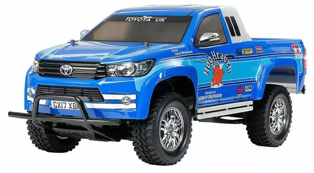 TAMIYA XB Series XB Toyota Hilux Extra Cab окрашенная полная модель с Propo 57921 1/10 № 221 (Шасси CC-01)