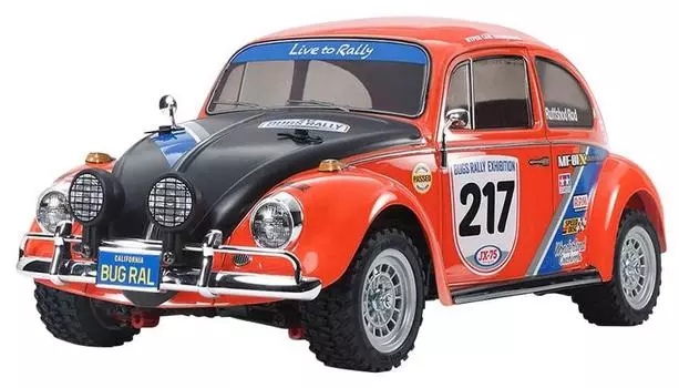 TAMIYA XB Series XB Volkswagen Beetle Rally Painted Complete Model with Propo 57917 1/10 No.217 (Шасси MF-01X)