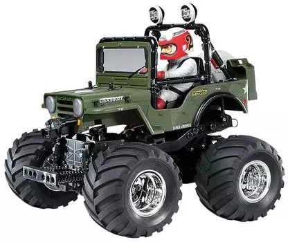 TAMIYA XB Series XB Wild Willy 2 окрашенная полная модель с Propo 57743 1/10 № 43