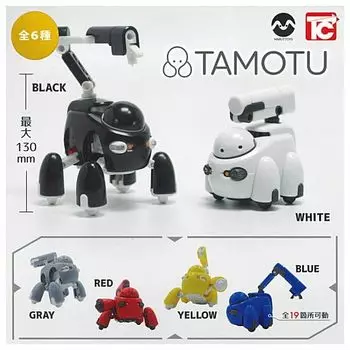 TAMOTU of 6 types Gacha Gacha Capsule Toy [Set (full complete)]