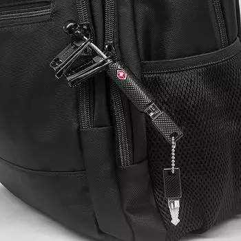 Таможенный замок с черепом для багажа, металлической тележки, чемодана, рюкзака, навесной замок со стальным тросом, противоугонный замок для багажа серебряный