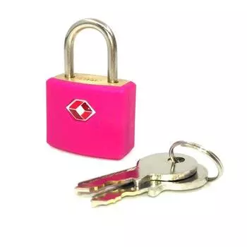 Таможенный замок TSA из цинкового сплава, инструмент безопасности, портативный замок для шкафа, дорожный розы красного