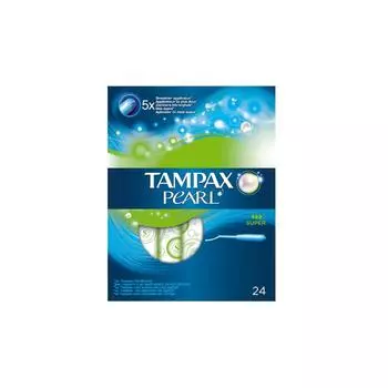 Tampax Pearl SUper 24 единицы