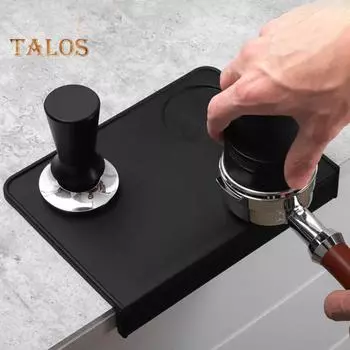 Тампер для эспрессо, износостойкий, безопасный, практичный силиконовый защитный коврик для эспрессо, защитный коврик для бара