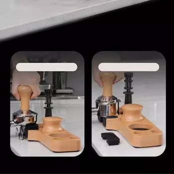Tamper Holder Coffee Tamper Holder 25x7.5x2.5cm 300g 5 In 1 Coffee Tool For Coffee Machines Excellent Service Life