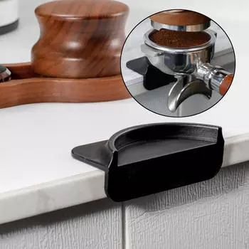 Тамперный коврик для эспрессо чёрный