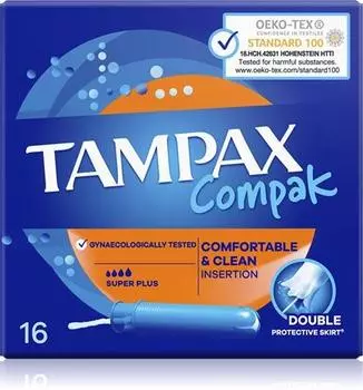 tampons with applicator TU прозрачный
