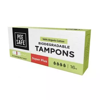 Тампоны гигиенические (16 шт), Tampons, Pee Safe
