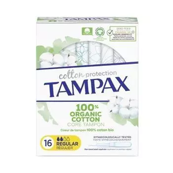 Тампоны Tampax Organic Regular 16 шт.