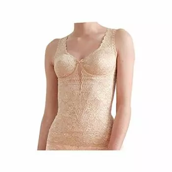 TAMURA Yauco Full Lace Многофункциональный корректирующий боди TYP90 Flux Beige M