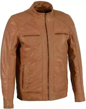 Tan Men s Lambskin Leather Stylish Genuine Pure Soft Motorcycle Biker Jacket S дубильная кора