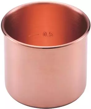 Tanabe Kanagu Pure Copper Rice Measuring Cup 4062 Size 6x6.7x6.7cm