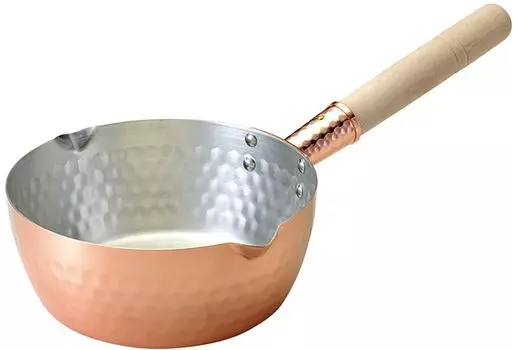 Tanabe Kanagu Warm Copper Snow Flat Pot 4406 бронзовый