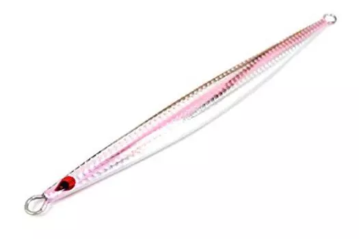 Tanajig Aiya Jig Long 220g Lens Silver Pink Line