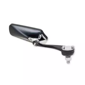 Tanax Bike Mirror Napoleon Lisette Mirror Piano Black Blue Mirror Left and Right Common 10mm Positive Thread AMS-104-10