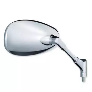 Tanax Bike Mirror Napoleon Stingray Mirror Chrome Plated Left and Right Common 10mm Positive Thread APO-101-10
