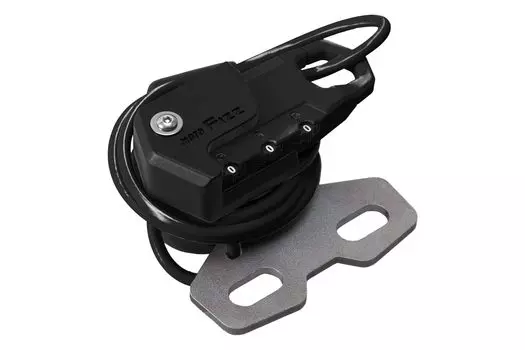 TANAX мотоциклетный шлем провод замок ручка зажим крепление прямой черный 3-значный циферблат замок 600м противоугонный MF-4767 чёрный