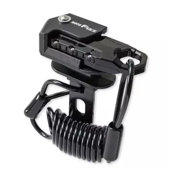 Tanax мотоциклетный шлем проводной замок катушка черный 3-значный циферблатный замок противоугонный 1000 мм MF-4758 чёрный