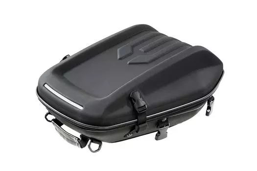 Tanax MOTOFIZZ Aero Fit Seat Bag Motorcycle Seat Bag with K System Waterproof Seat Bag with Shoulder Strap and Connection Bottom Cut Black MFK-316 GT, чёрный