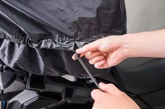 TANAX MOTOFIZZ Дождевик (опционально) [MFK-268, 269, 270] MP-331 чёрный