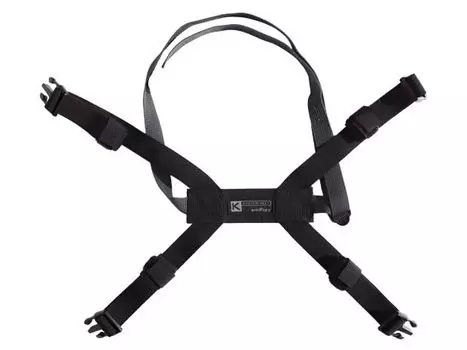 Tanax MOTOFIZZ Seatback Fixing K System Belt with Belt, W-T25 [Compatible MFK-293] MP-318T чёрный